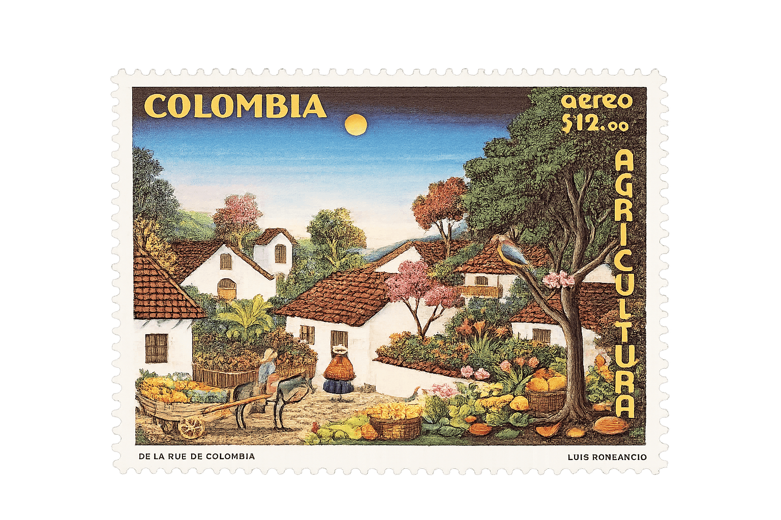 col town stamp